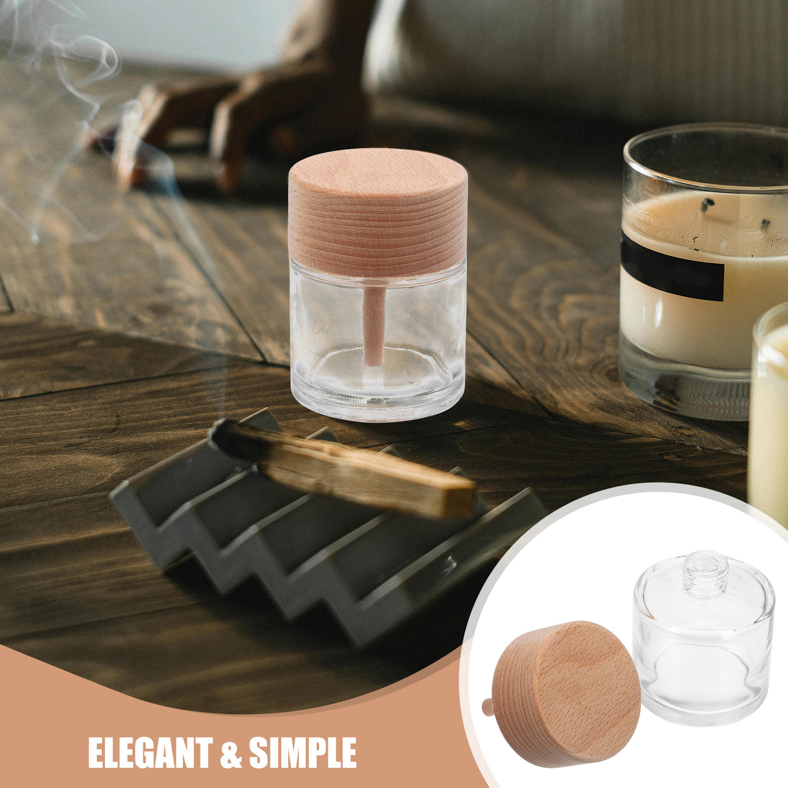 Home Fragrance Units - Frasco de Aromaterapia de 60ml com