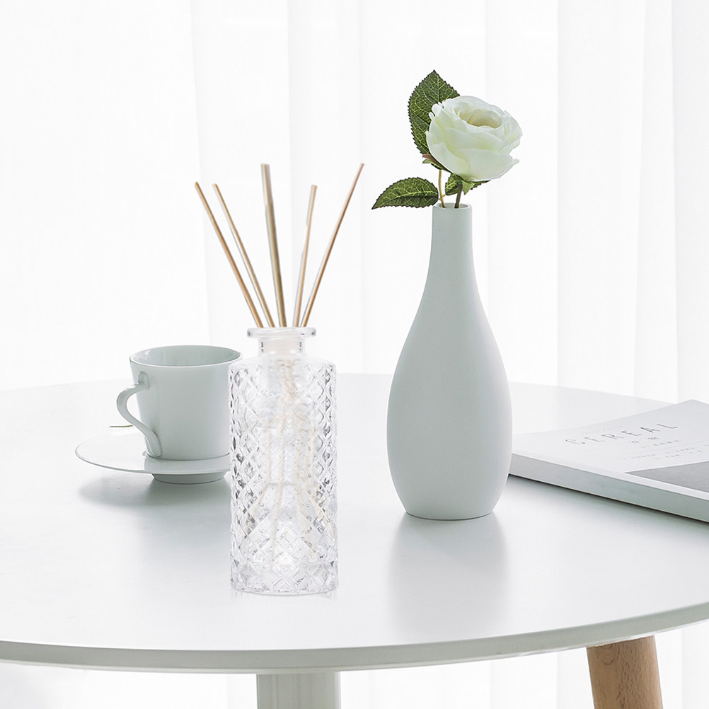 Quality Home Fragrance - Conjunto de 4 Frascos de Vidro