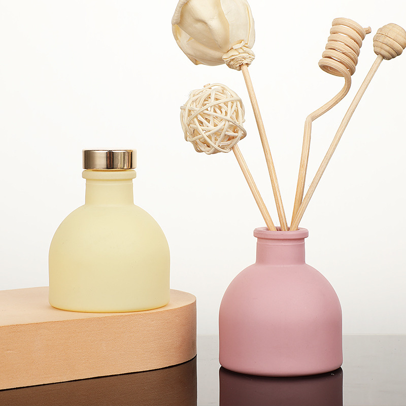 Home Fragrance Set Gift - 1pc 50ml vazio rosa/branco/amarelo/preto difusor de