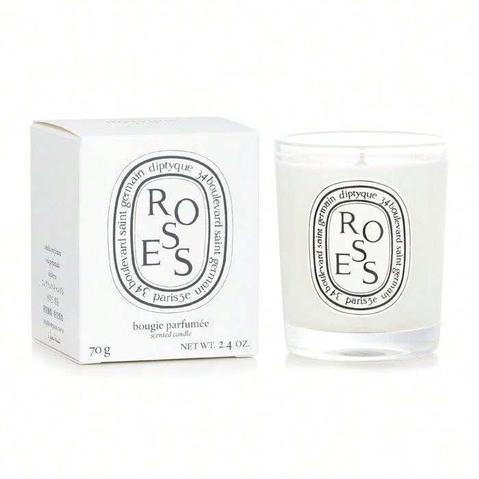 Home Fragrance Vanilla Scented Candle - Velas em potes de vidro com
