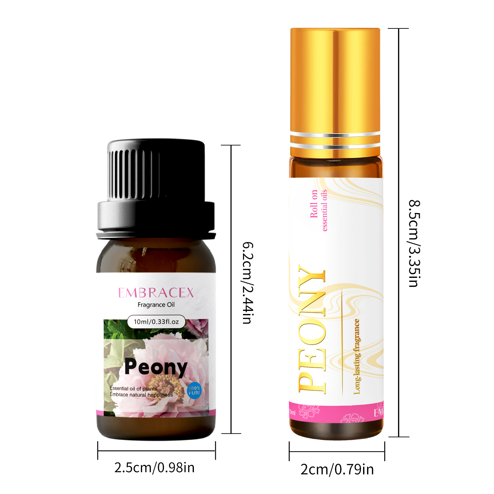 2PC/1PC Óleo Essencial de Peôn - Essential Oil Blend avaliação e preço