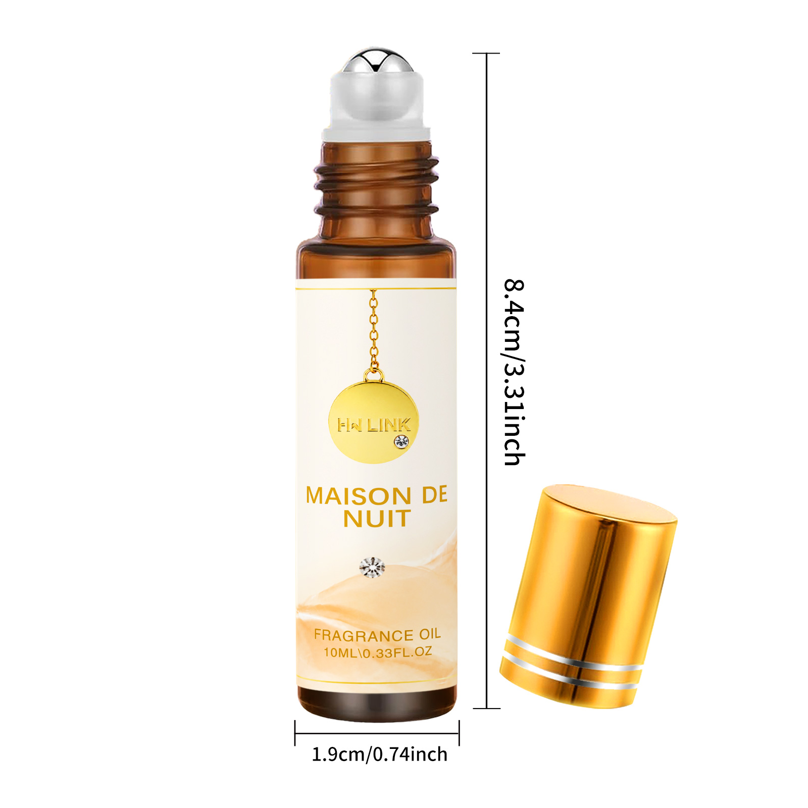 Óleo Essencial Roll-on Maison  - Home Fragrance Vanilla Scented Candle avaliação e preço