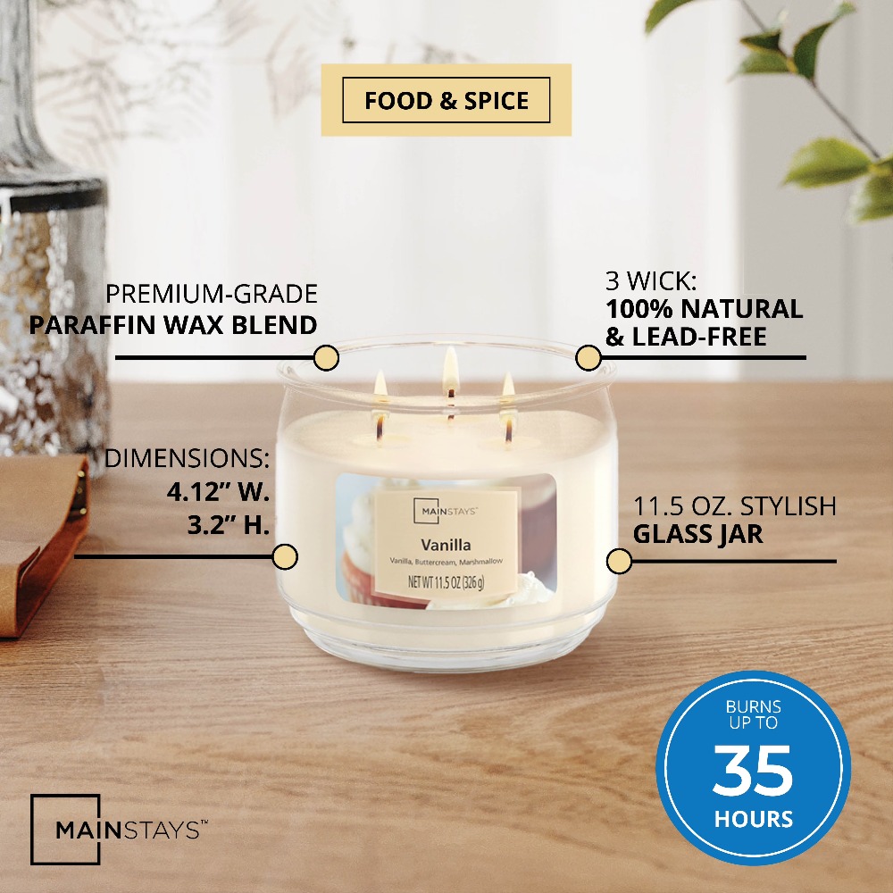 Vela Aromática em Frasco de Vi - Home Fragrance Vanilla Scented Candle avaliação e preço