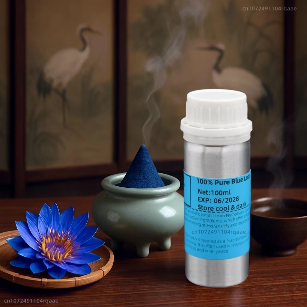 Óleo de lótus azul puro natura - Home Fragrance Reed Diffuser avaliação e preço