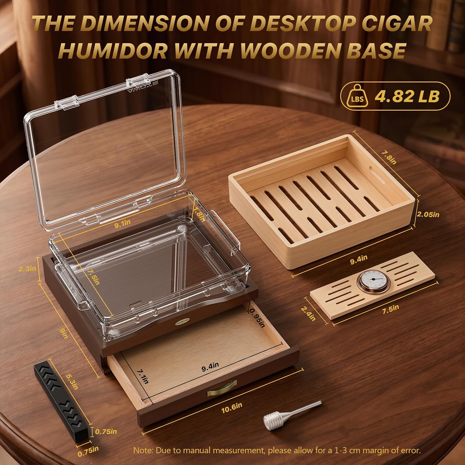 Caixa Umidificadora de Cigarro - Home Fragrance Maple Walnut avaliação e preço