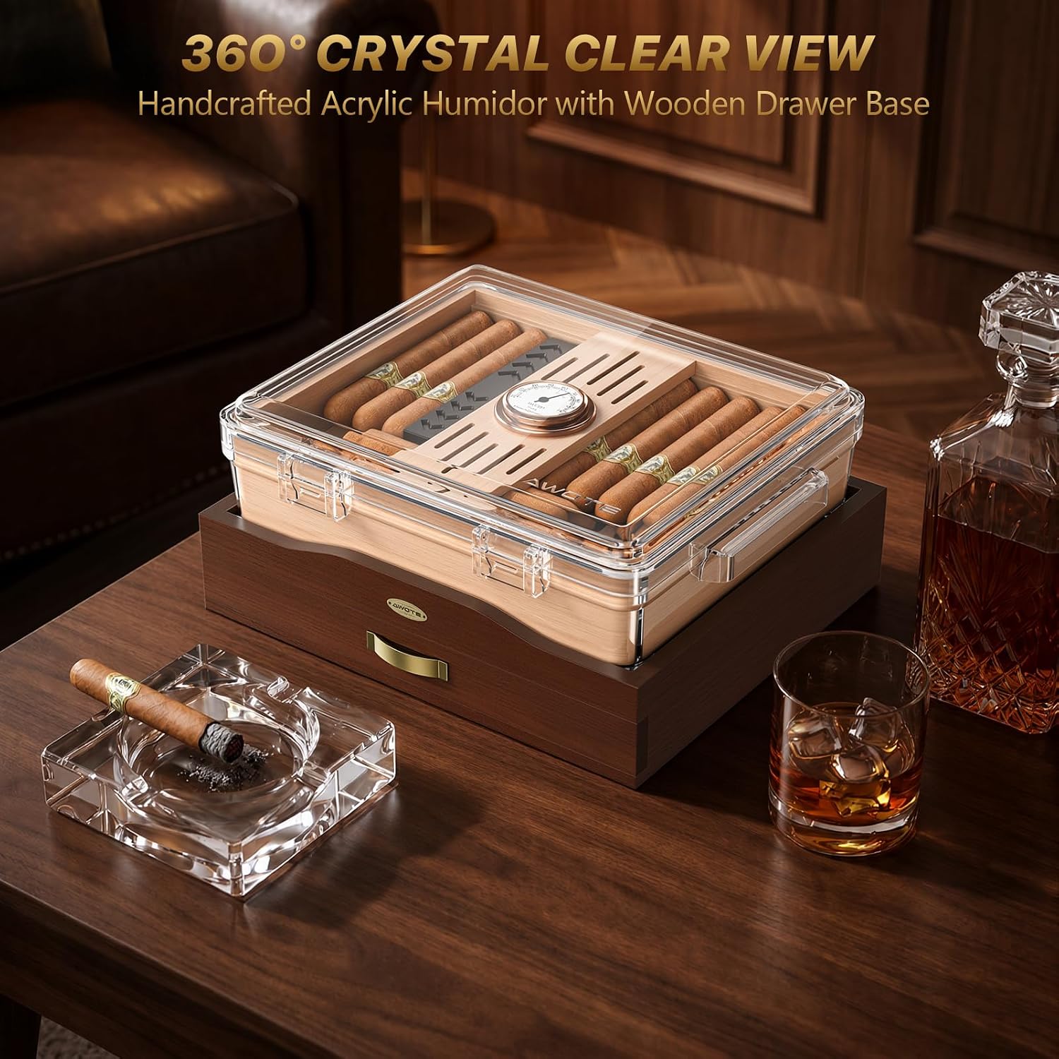 Caixa Umidificadora de Cigarro - Home Fragrance Maple Walnut avaliação e preço