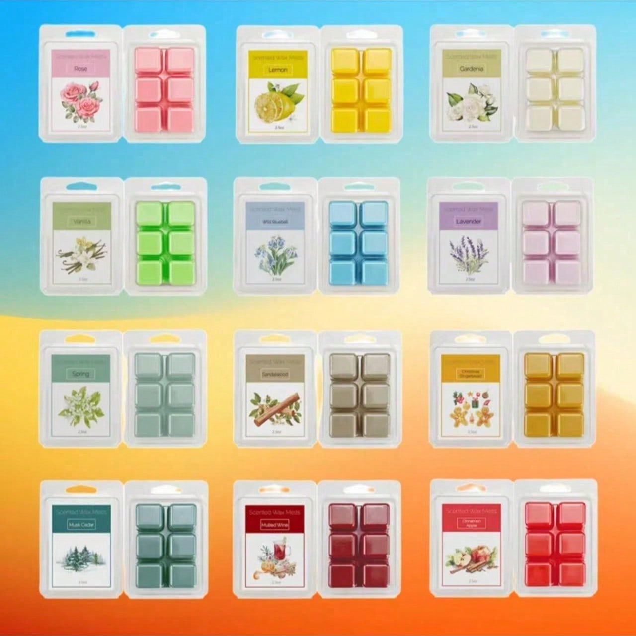 Conjunto de Ceras Aromáticas,  - Home Fragrance Vanilla Scented Candle avaliação e preço