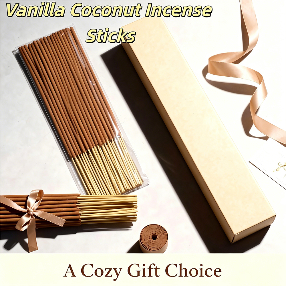 Varetas de Incenso Natural Pre - Home Fragrance Vanilla Scented Candle avaliação e preço