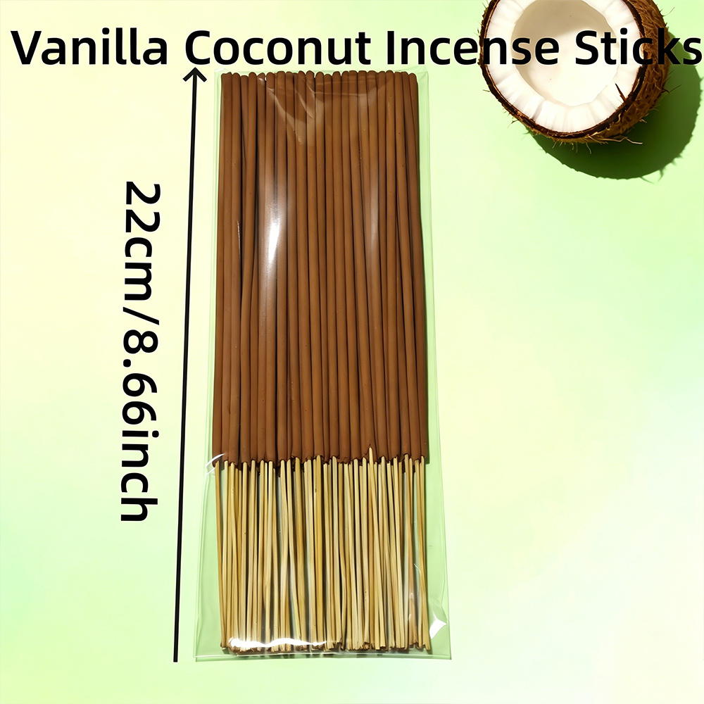 Varetas de Incenso Natural Pre - Home Fragrance Vanilla Scented Candle avaliação e preço