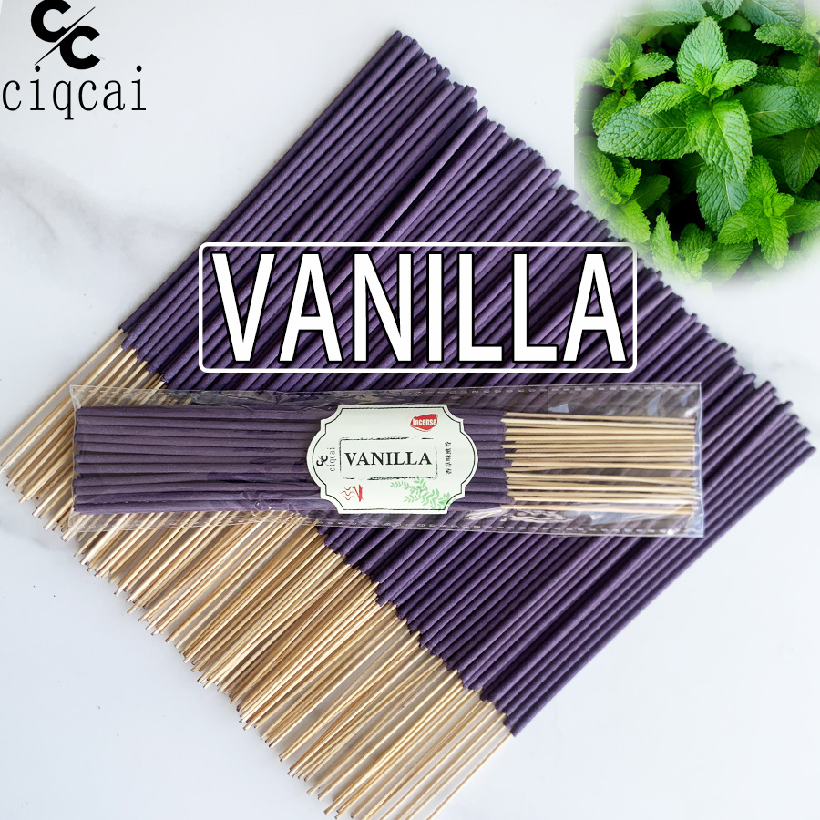Varas de incenso naturais prem - Home Fragrance Vanilla Scented Candle avaliação e preço