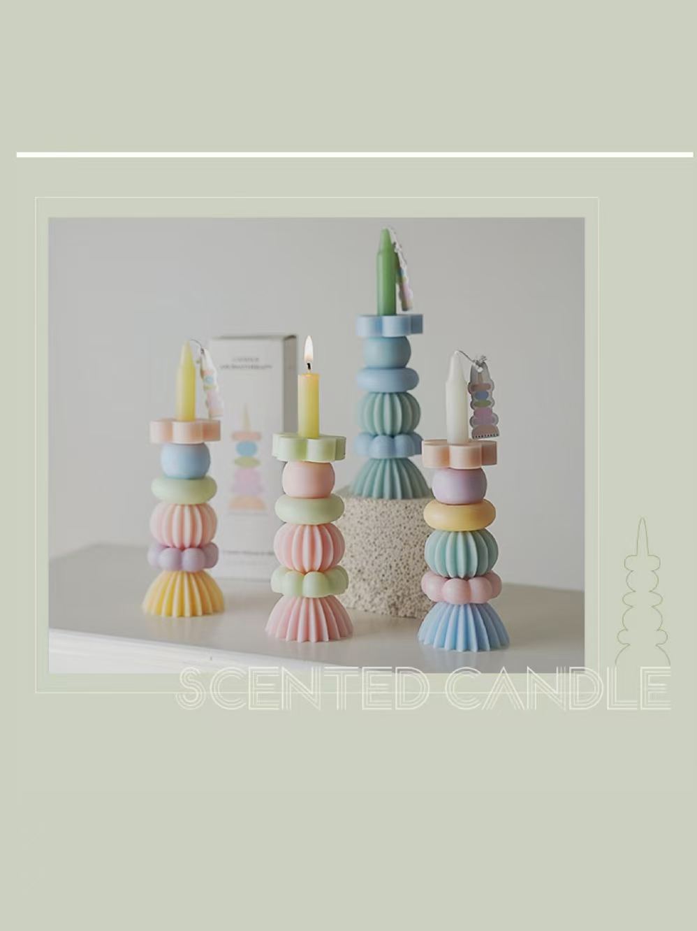 Vela Aromática Geométrica Arte - Fragrance In Home avaliação e preço